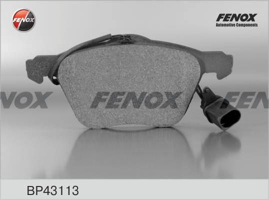 Fenox BP43113 Brake Pad Set, disc brake BP43113