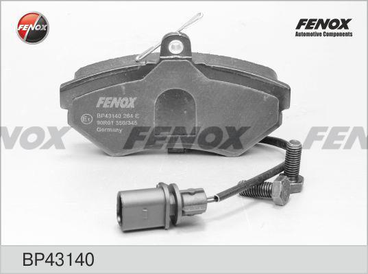 Fenox BP43140 Brake Pad Set, disc brake BP43140