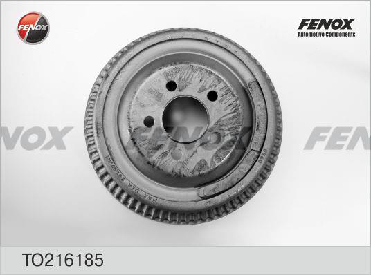 Fenox TO216185 Rear brake drum TO216185