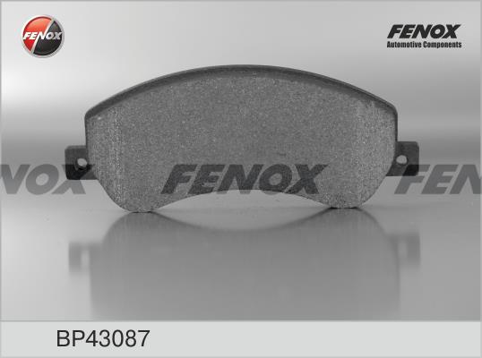 Fenox BP43087 Brake Pad Set, disc brake BP43087