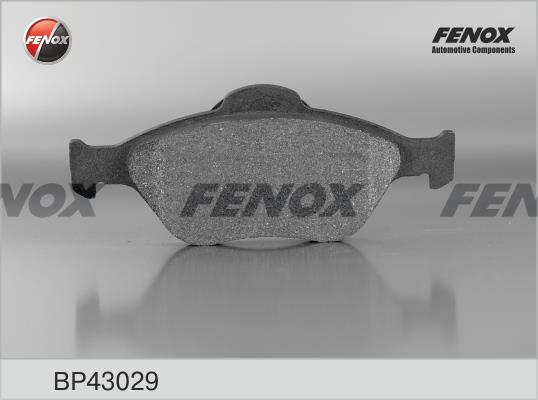 Fenox BP43029 Brake Pad Set, disc brake BP43029
