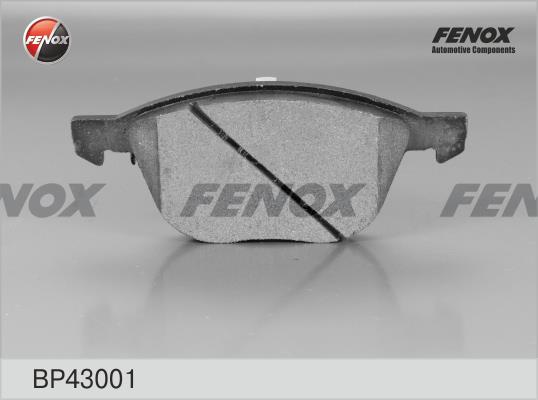 Fenox BP43001 Brake Pad Set, disc brake BP43001