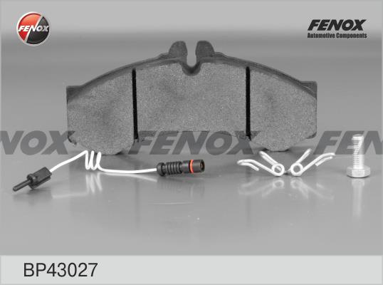 Fenox BP43027 Brake Pad Set, disc brake BP43027