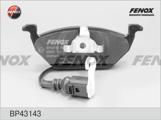 Fenox BP43143 Brake Pad Set, disc brake BP43143