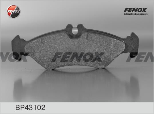 Fenox BP43102 Brake Pad Set, disc brake BP43102