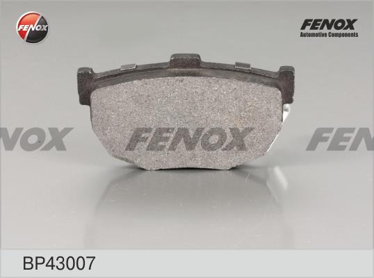 Fenox BP43007 Brake Pad Set, disc brake BP43007