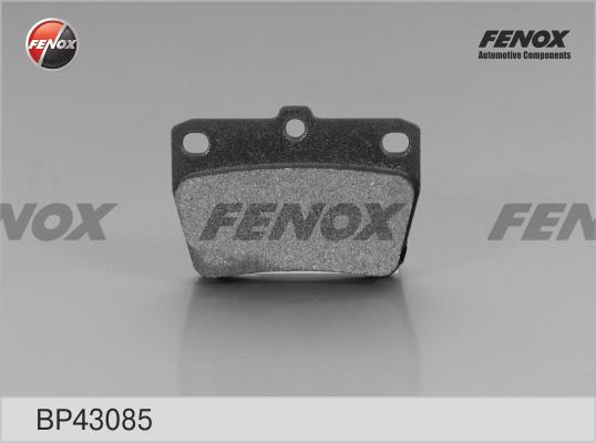 Fenox BP43085 Brake Pad Set, disc brake BP43085
