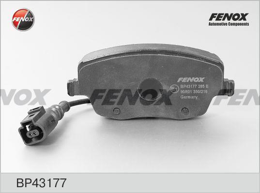 Fenox BP43177 Brake Pad Set, disc brake BP43177