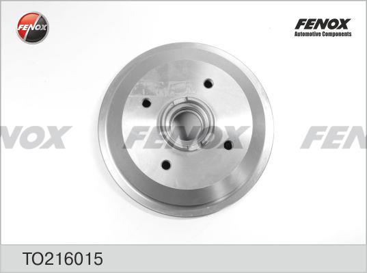 Fenox TO216015 Rear brake drum TO216015