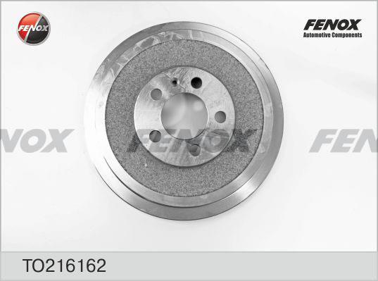 Fenox TO216162 Rear brake drum TO216162