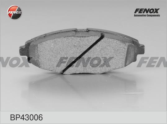 Fenox BP43006 Brake Pad Set, disc brake BP43006