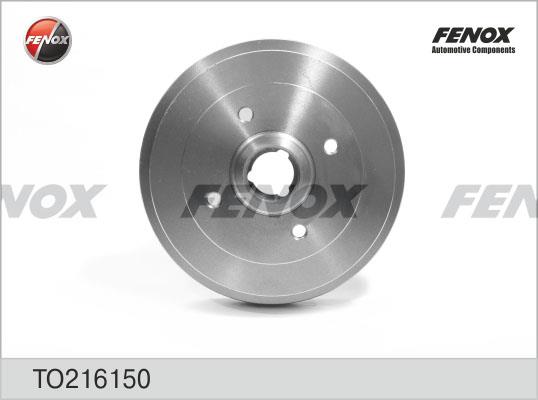 Fenox TO216150 Rear brake drum TO216150