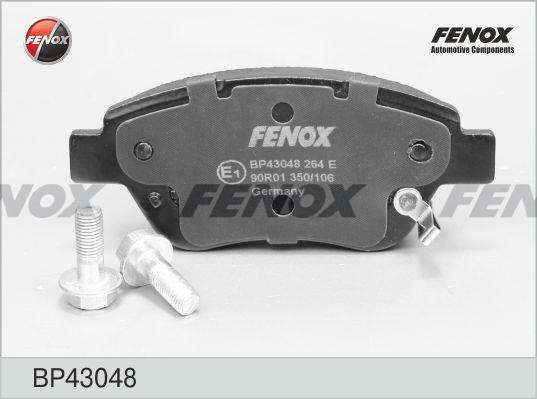Fenox BP43048 Brake Pad Set, disc brake BP43048