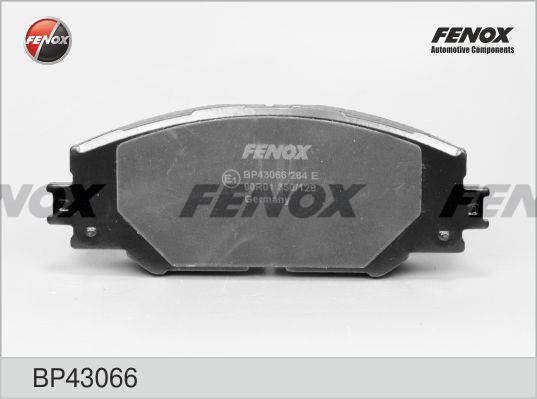 Fenox BP43066 Brake Pad Set, disc brake BP43066