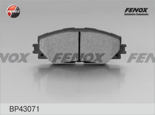 Fenox BP43071 Brake Pad Set, disc brake BP43071