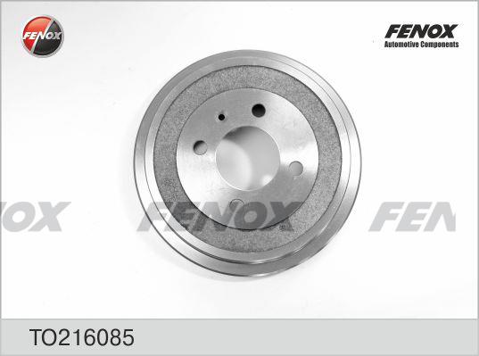 Fenox TO216085 Rear brake drum TO216085