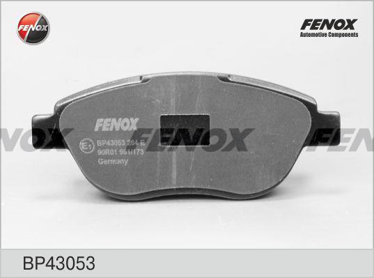 Fenox BP43053 Brake Pad Set, disc brake BP43053