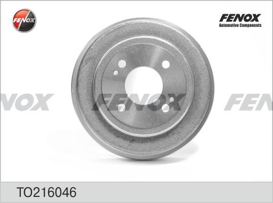 Fenox TO216046 Rear brake drum TO216046
