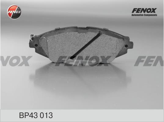 Fenox BP43013 Brake Pad Set, disc brake BP43013