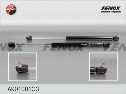 Fenox A901001C3 Gas Spring, boot-/cargo area A901001C3