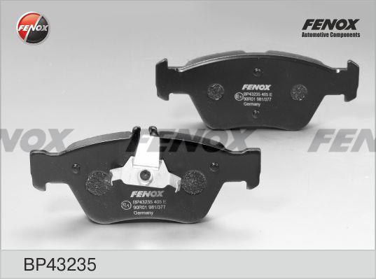 Fenox BP43235 Brake Pad Set, disc brake BP43235