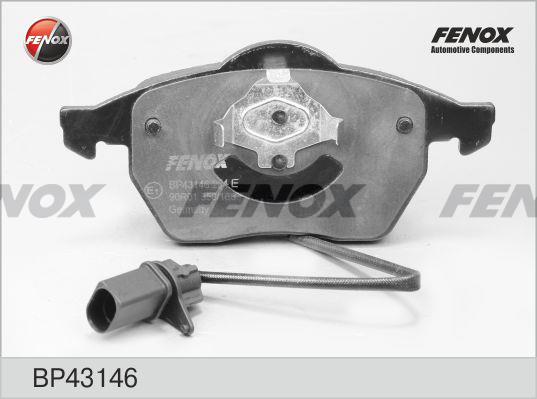 Fenox BP43146 Brake Pad Set, disc brake BP43146