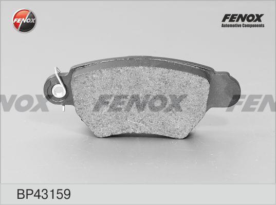 Fenox BP43159 Brake Pad Set, disc brake BP43159