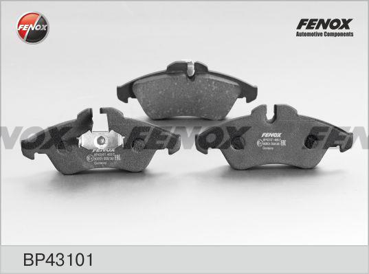 Fenox BP43101 Brake Pad Set, disc brake BP43101