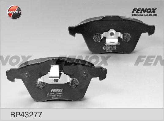 Fenox BP43277 Brake Pad Set, disc brake BP43277