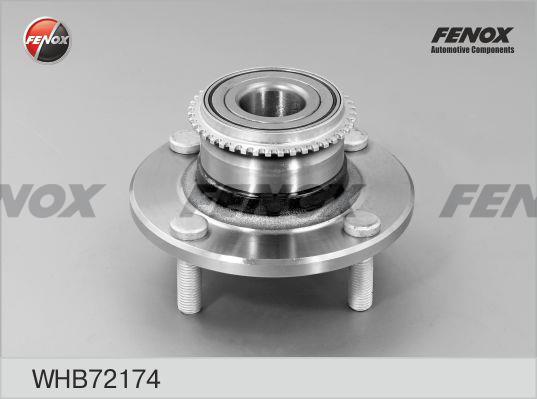 Fenox WHB72174 Wheel hub with rear bearing WHB72174