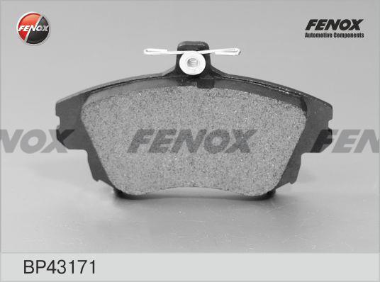 Fenox BP43171 Brake Pad Set, disc brake BP43171