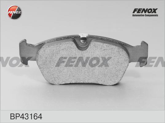 Fenox BP43164 Brake Pad Set, disc brake BP43164