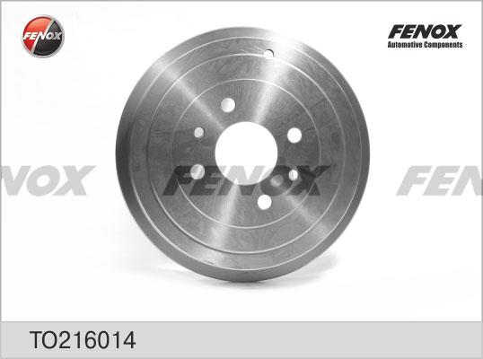 Fenox TO216014 Rear brake drum TO216014