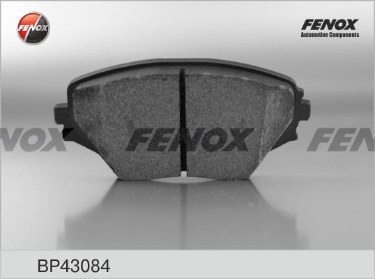 Fenox BP43084 Brake Pad Set, disc brake BP43084