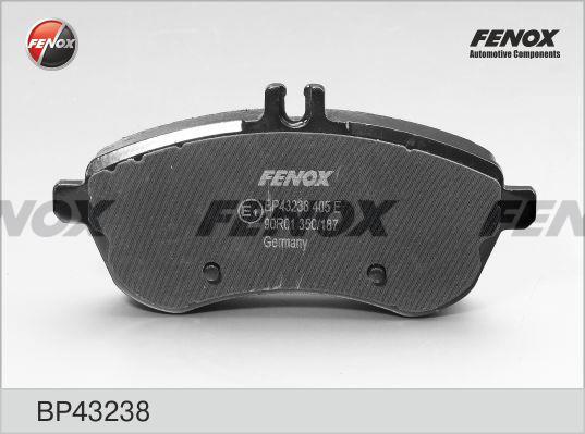 Fenox BP43238 Brake Pad Set, disc brake BP43238