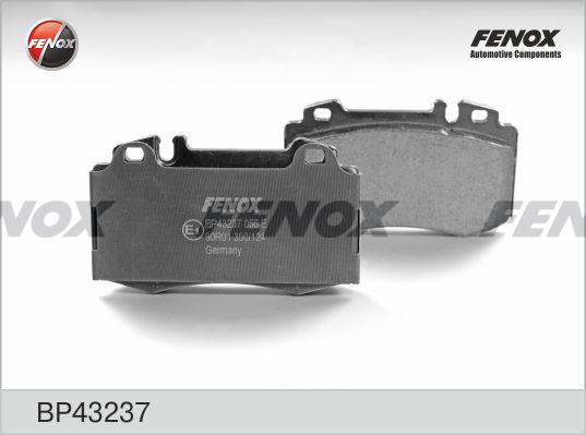Fenox BP43237 Brake Pad Set, disc brake BP43237