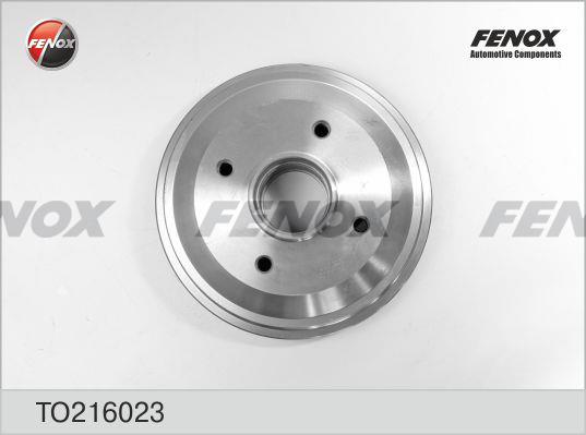 Fenox TO216023 Rear brake drum TO216023