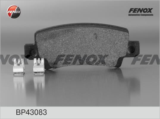 Fenox BP43083 Brake Pad Set, disc brake BP43083