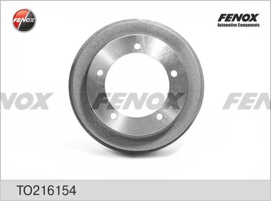 Fenox TO216154 Rear brake drum TO216154