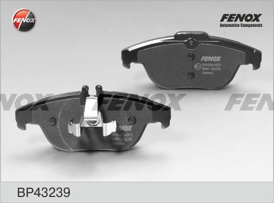 Fenox BP43239 Brake Pad Set, disc brake BP43239
