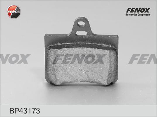 Fenox BP43173 Brake Pad Set, disc brake BP43173