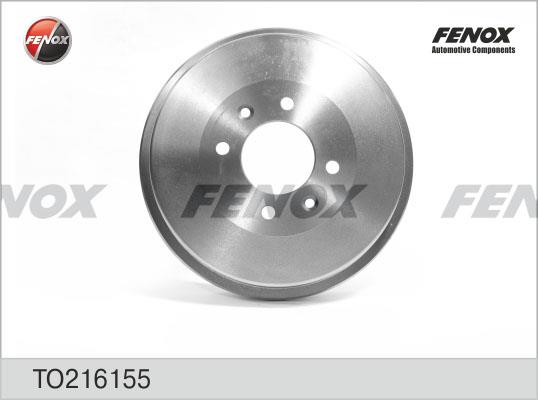 Fenox TO216155 Rear brake drum TO216155
