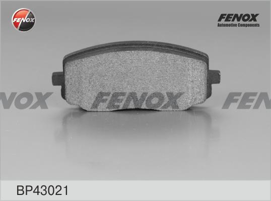 Fenox BP43021 Brake Pad Set, disc brake BP43021