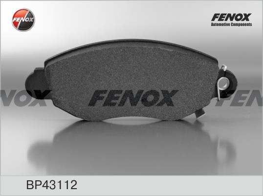 Fenox BP43112 Brake Pad Set, disc brake BP43112
