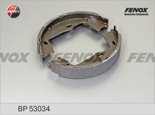 Fenox BP53034 Brake shoe set BP53034