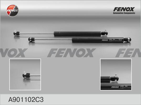 Fenox A901102C3 Gas Spring, boot-/cargo area A901102C3