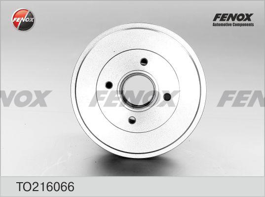 Fenox TO216066 Rear brake drum TO216066
