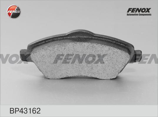 Fenox BP43162 Brake Pad Set, disc brake BP43162