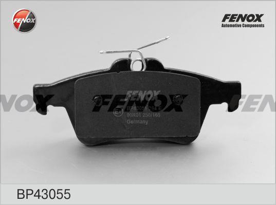 Fenox BP43055 Brake Pad Set, disc brake BP43055