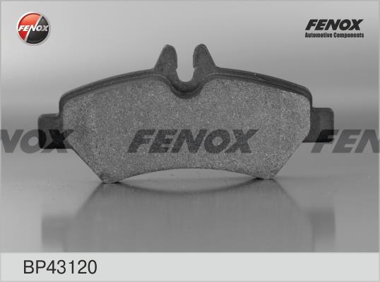 Fenox BP43120 Brake Pad Set, disc brake BP43120